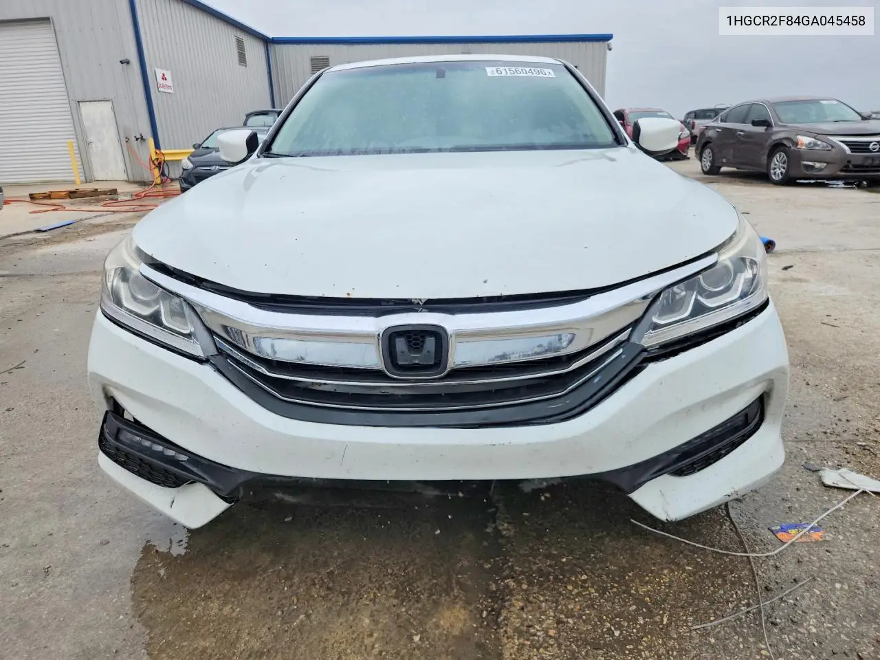 2016 Honda Accord Exl VIN: 1HGCR2F84GA045458 Lot: 61560496