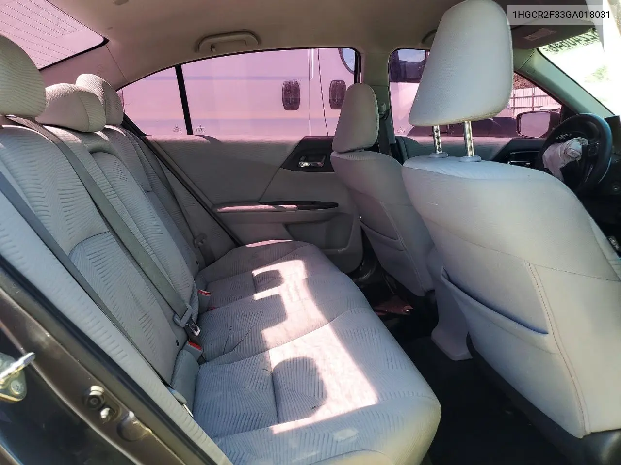 2016 Honda Accord Lx VIN: 1HGCR2F33GA018031 Lot: 62240646
