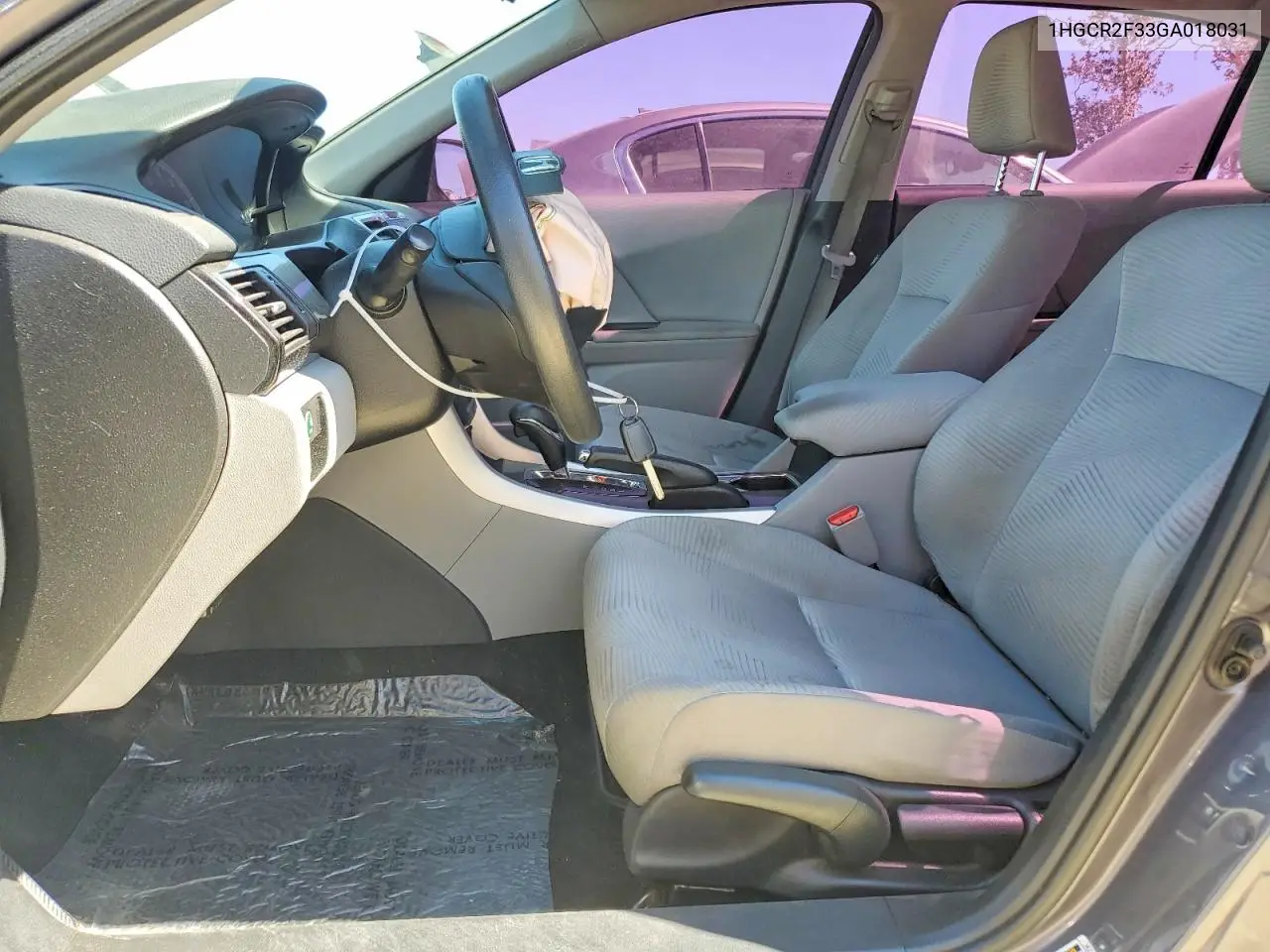 2016 Honda Accord Lx VIN: 1HGCR2F33GA018031 Lot: 62240646