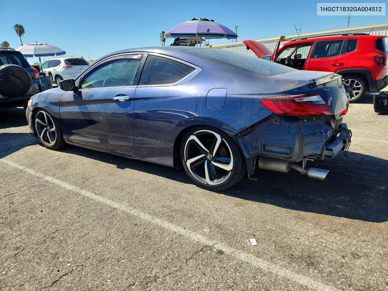 2016 Honda Accord Lx-S VIN: 1HGCT1B32GA004512 Lot: 62318116