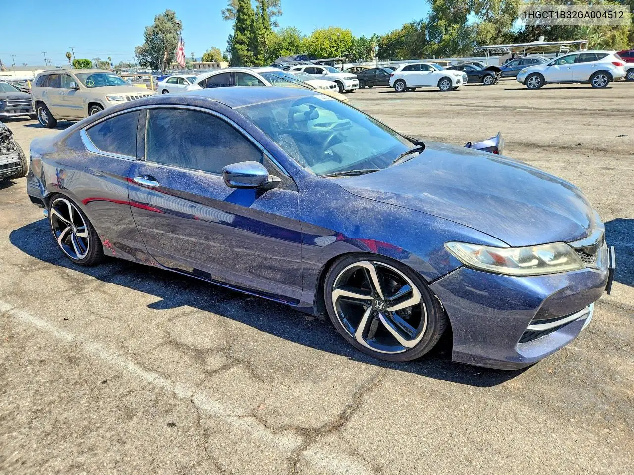 2016 Honda Accord Lx-S VIN: 1HGCT1B32GA004512 Lot: 62318116