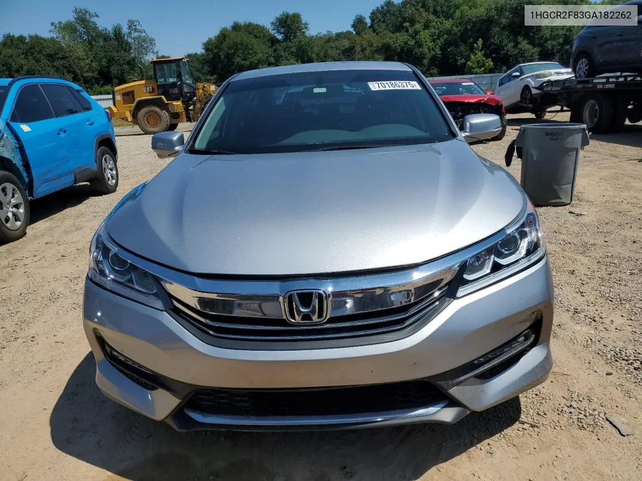 1HGCR2F83GA182262 2016 Honda Accord Exl