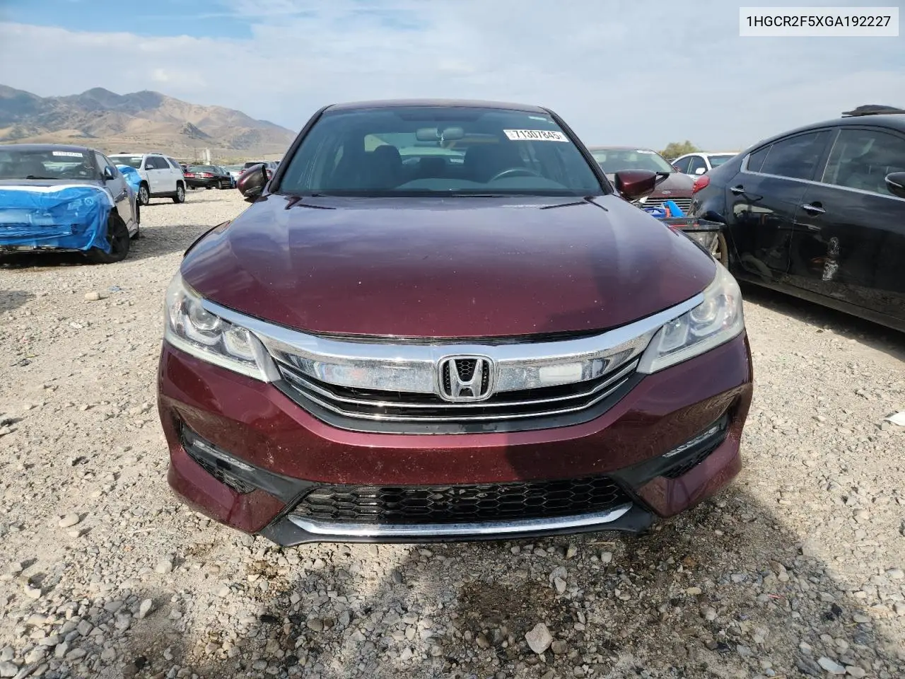 1HGCR2F5XGA192227 2016 Honda Accord Sport