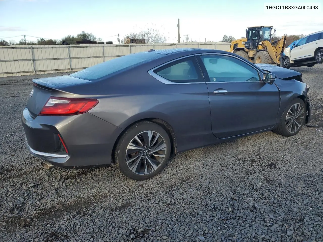 1HGCT1B8XGA000493 2016 Honda Accord Exl