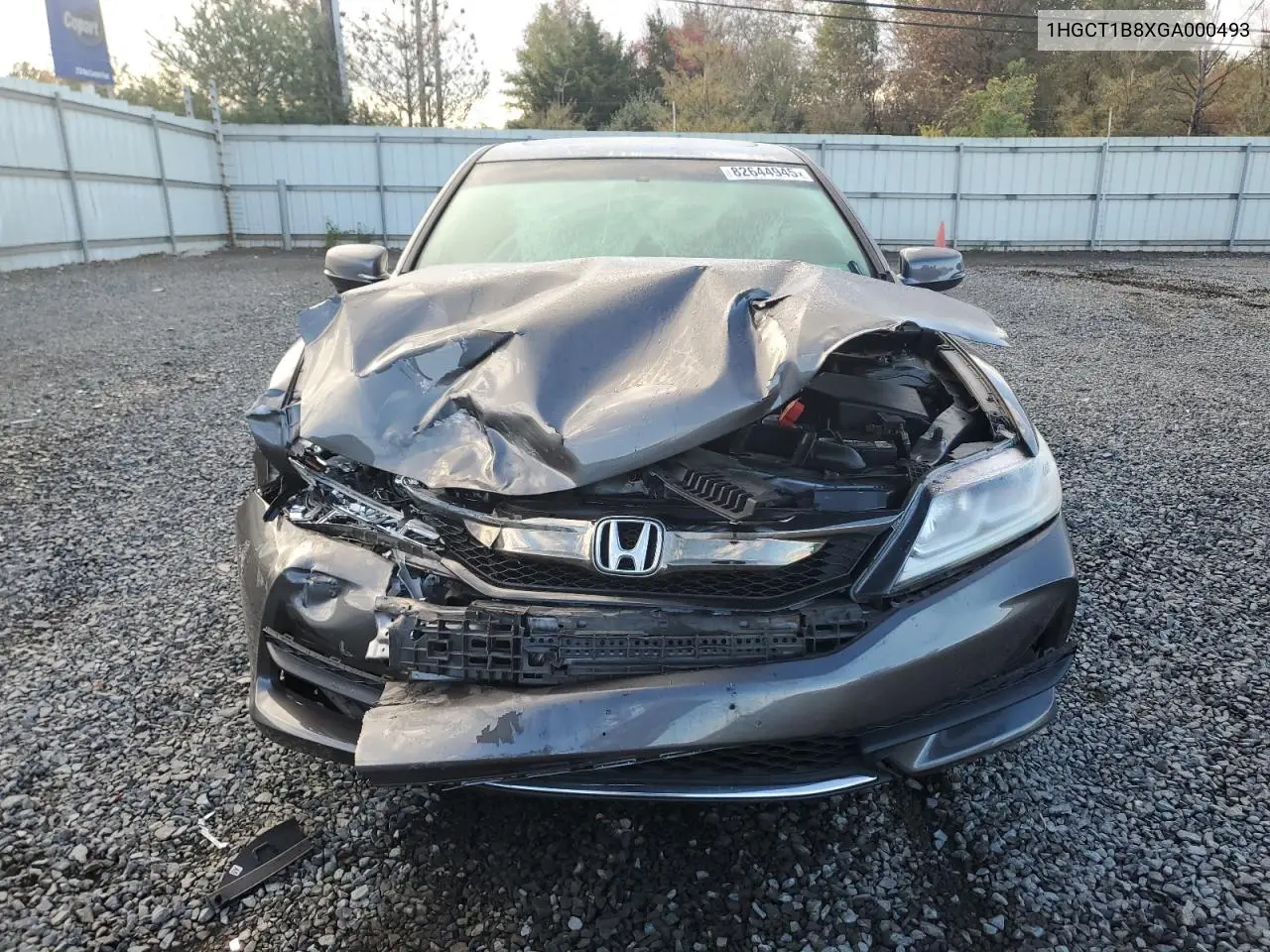 1HGCT1B8XGA000493 2016 Honda Accord Exl