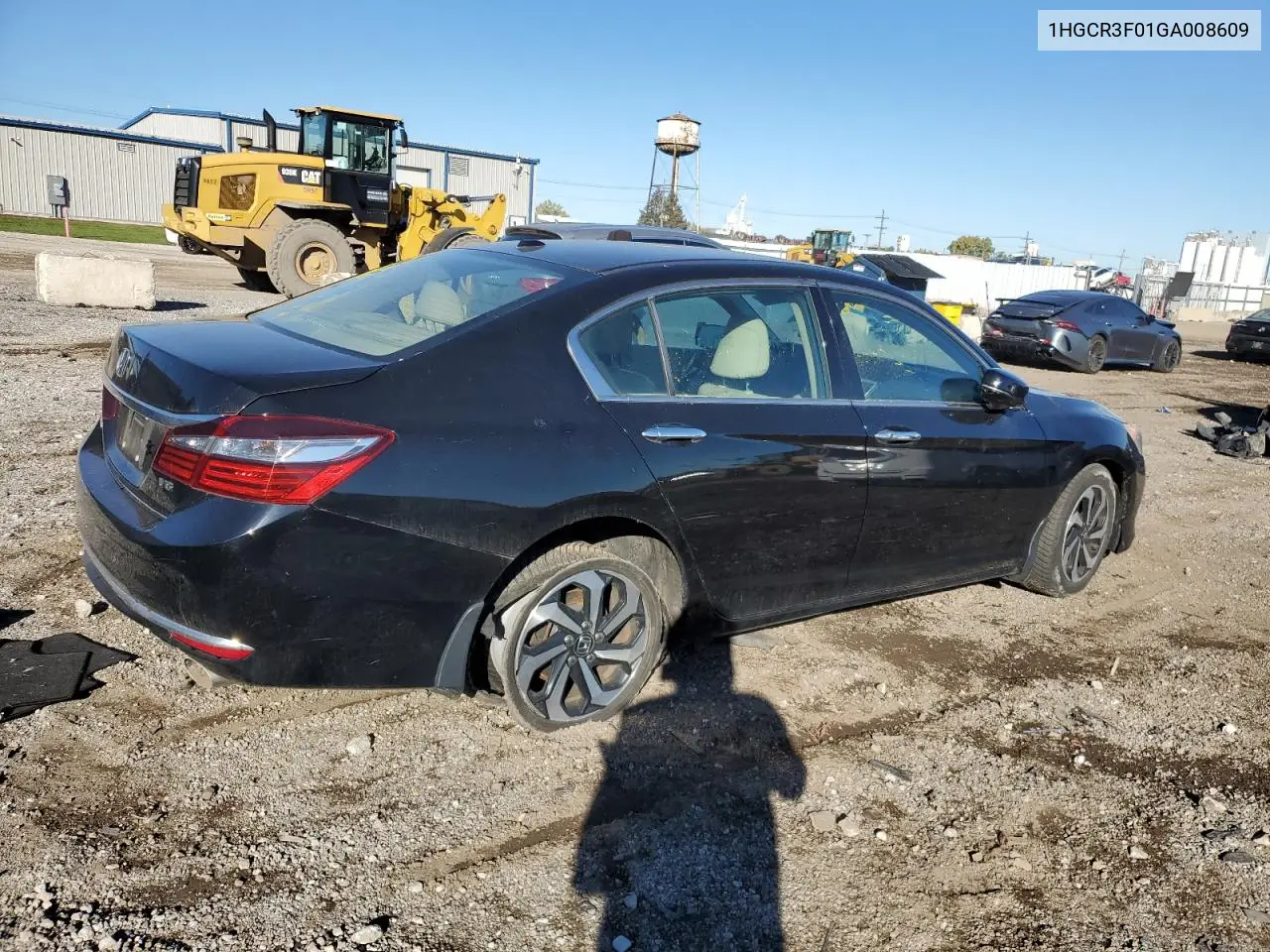1HGCR3F01GA008609 2016 Honda Accord Exl
