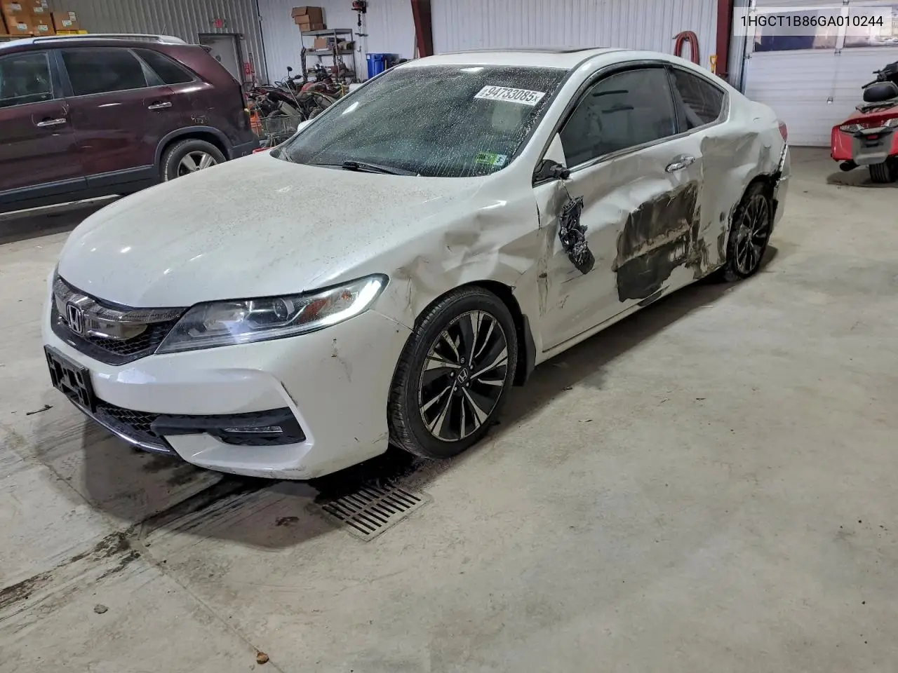 1HGCT1B86GA010244 2016 Honda Accord Exl