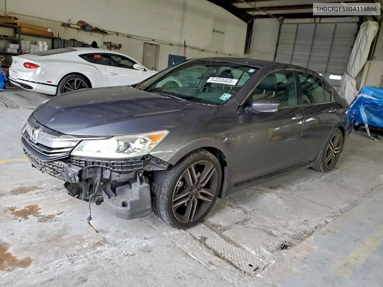 1HGCR2F55GA116866 2016 Honda Accord Sport