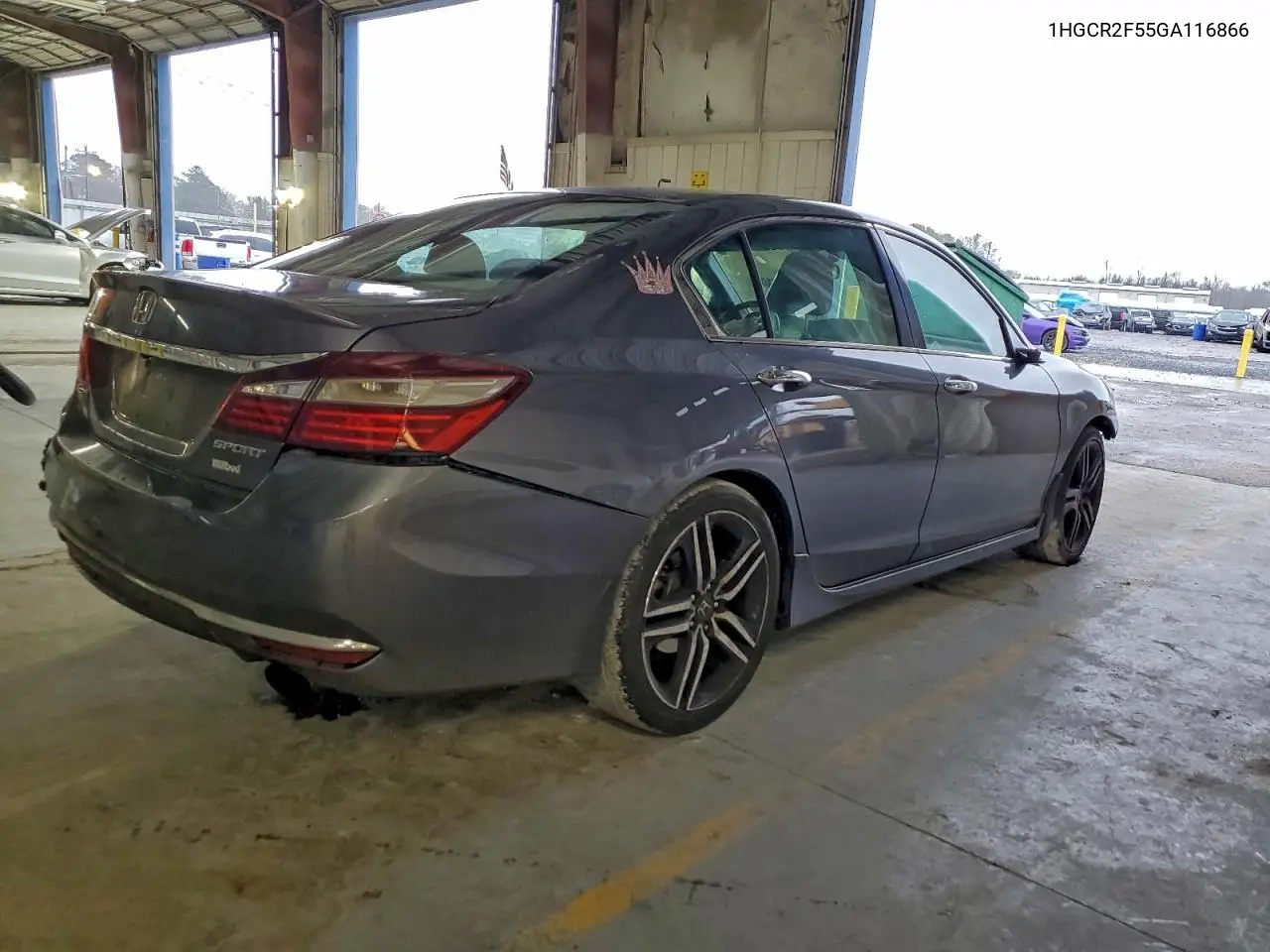 1HGCR2F55GA116866 2016 Honda Accord Sport