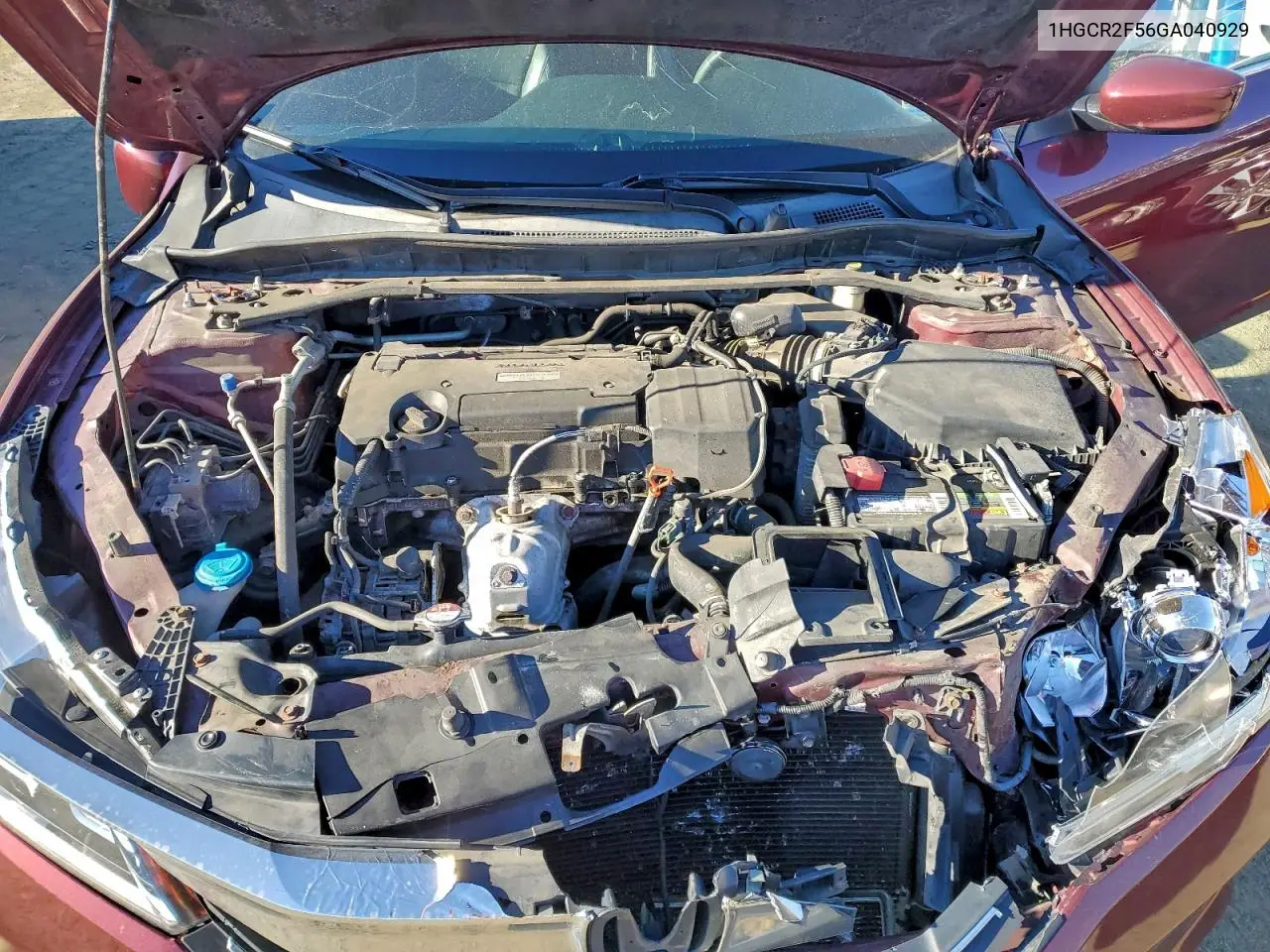 1HGCR2F56GA040929 2016 Honda Accord Sport