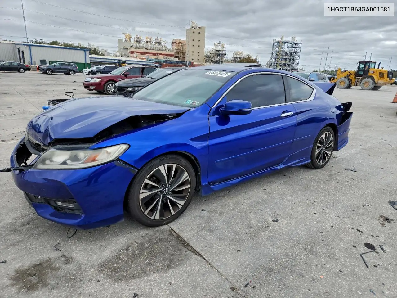 1HGCT1B63GA001581 2016 Honda Accord Exl