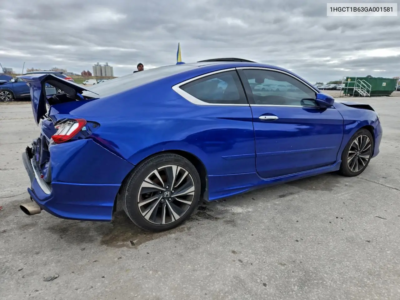 1HGCT1B63GA001581 2016 Honda Accord Exl