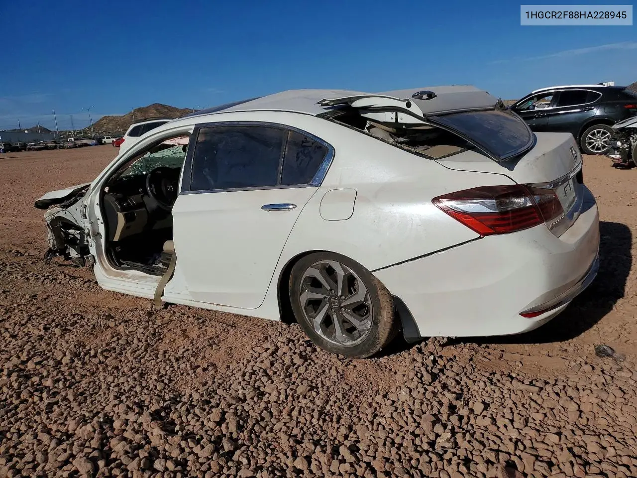 2017 Honda Accord Exl VIN: 1HGCR2F88HA228945 Lot: 53642286