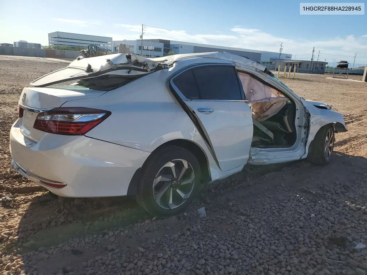 2017 Honda Accord Exl VIN: 1HGCR2F88HA228945 Lot: 53642286
