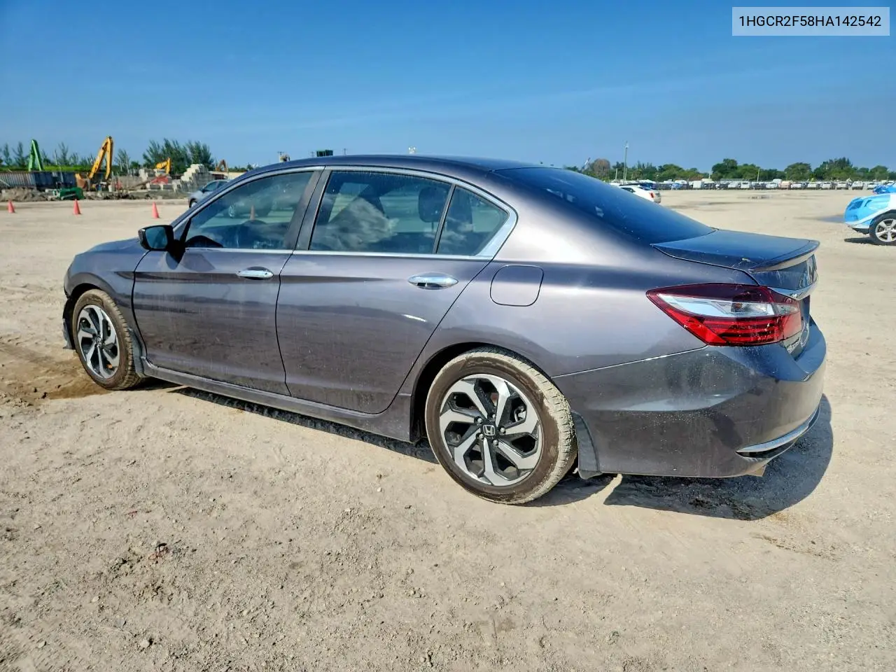 1HGCR2F58HA142542 2017 Honda Accord Sport