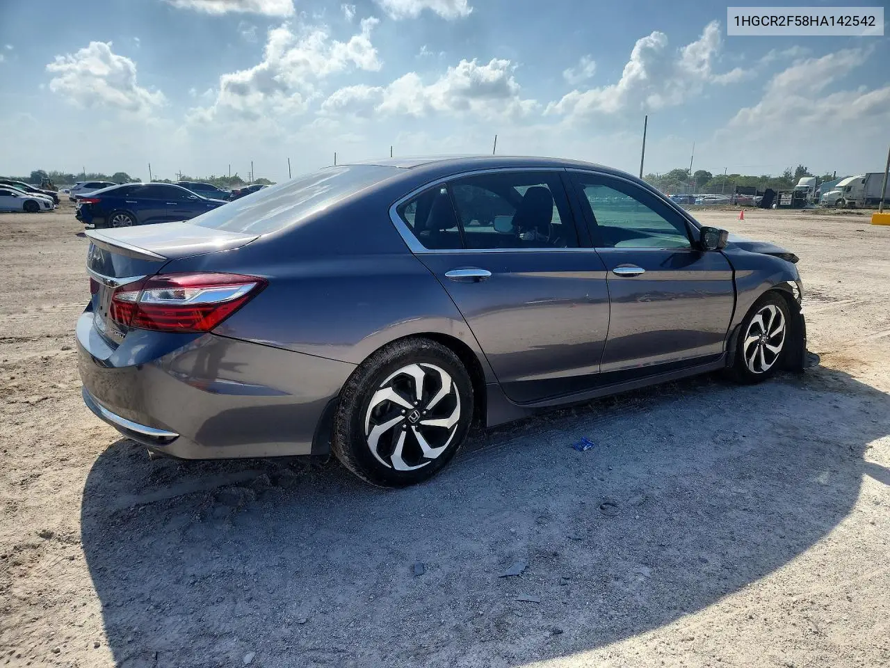 1HGCR2F58HA142542 2017 Honda Accord Sport