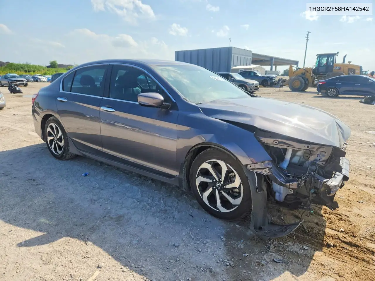 1HGCR2F58HA142542 2017 Honda Accord Sport