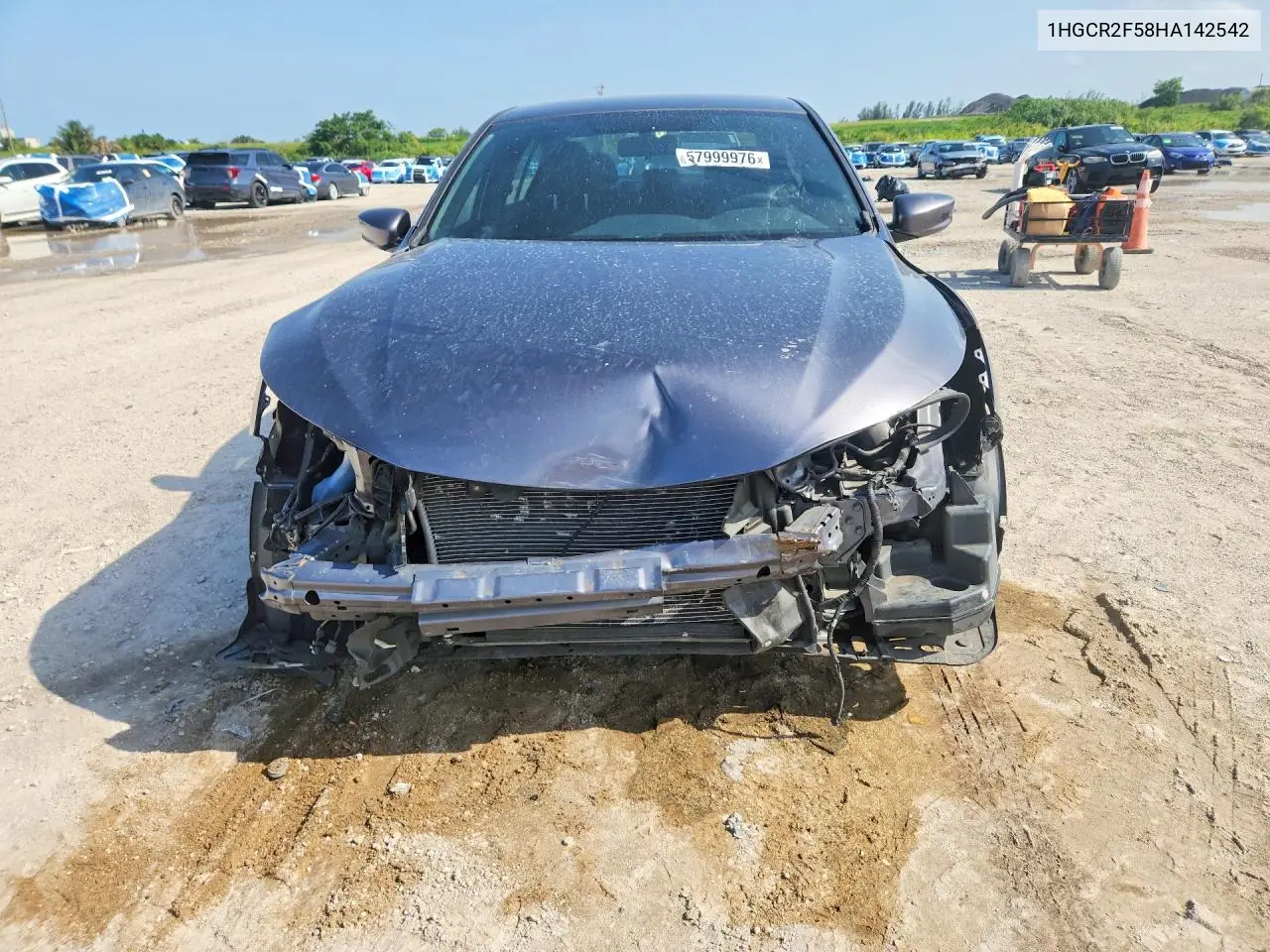 1HGCR2F58HA142542 2017 Honda Accord Sport