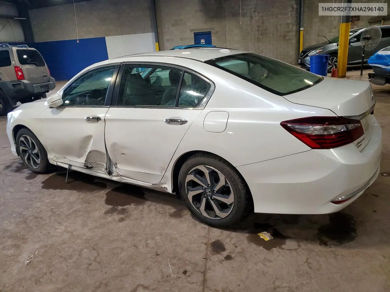 2017 Honda Accord Ex VIN: 1HGCR2F7XHA296140 Lot: 59776516