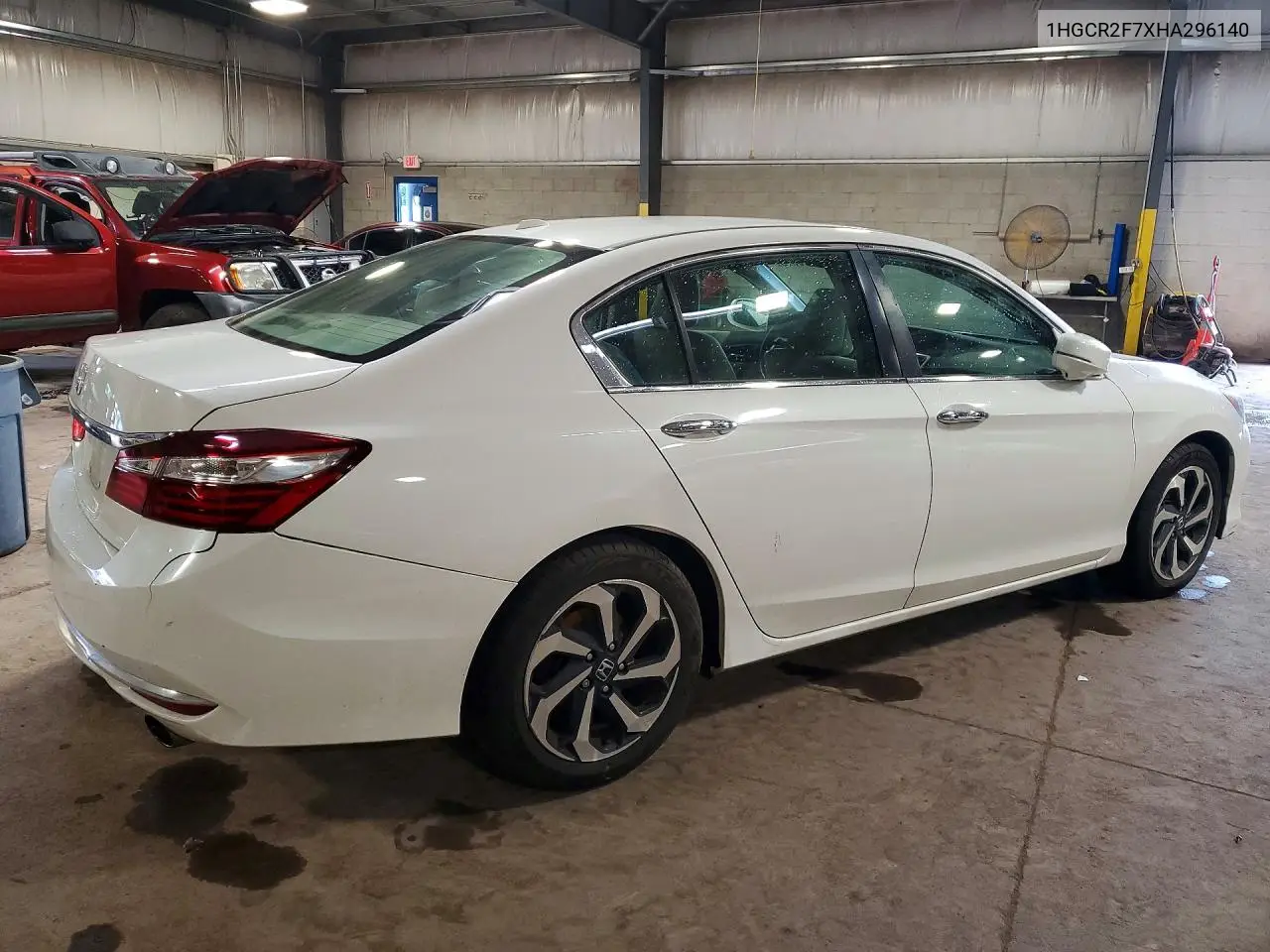 2017 Honda Accord Ex VIN: 1HGCR2F7XHA296140 Lot: 59776516