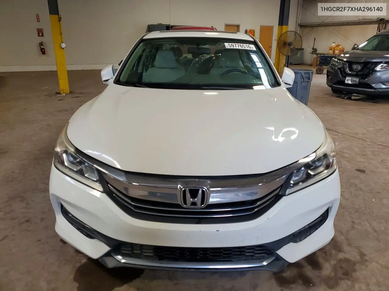 2017 Honda Accord Ex VIN: 1HGCR2F7XHA296140 Lot: 59776516