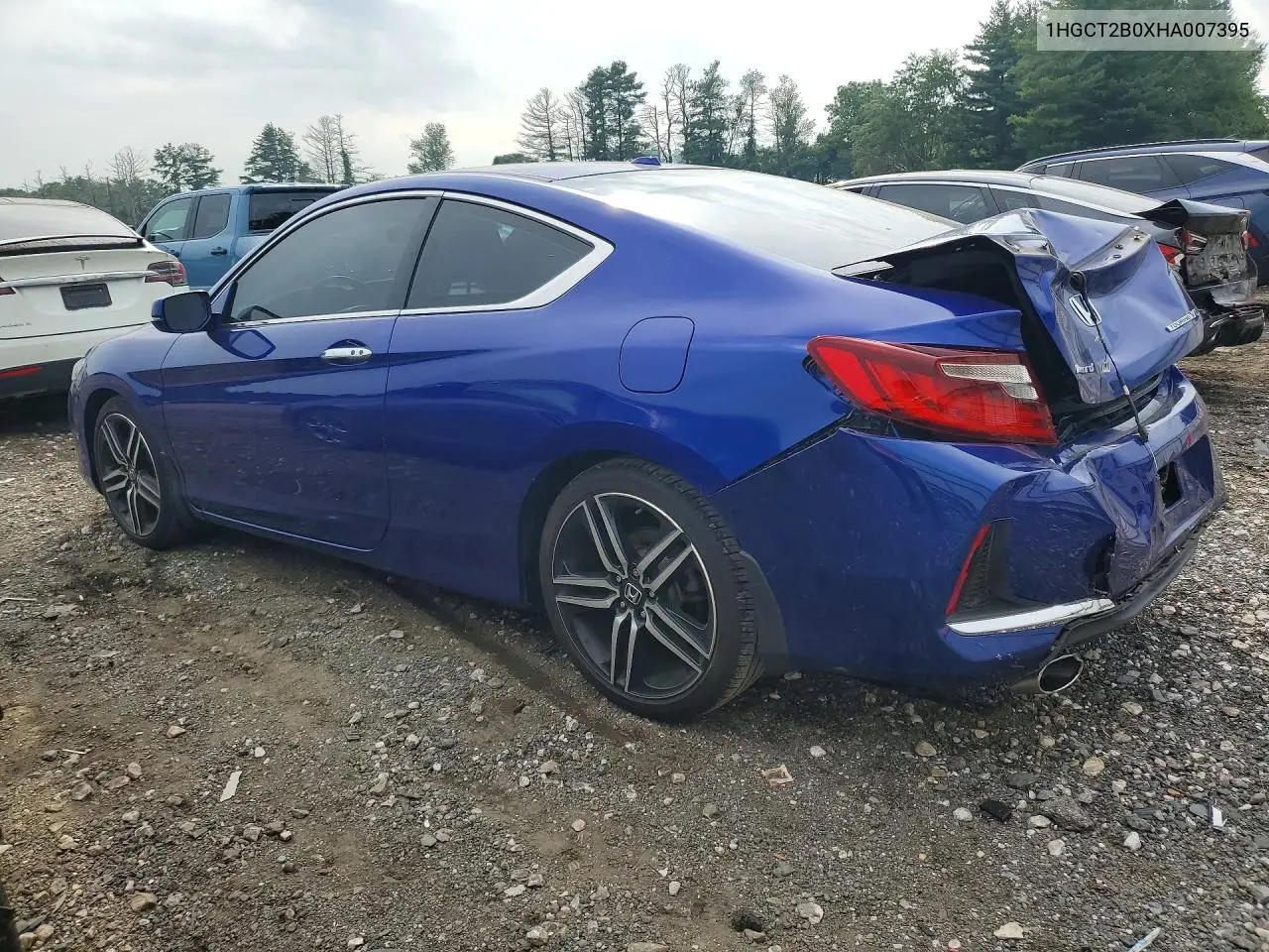 2017 Honda Accord Touring VIN: 1HGCT2B0XHA007395 Lot: 60519326