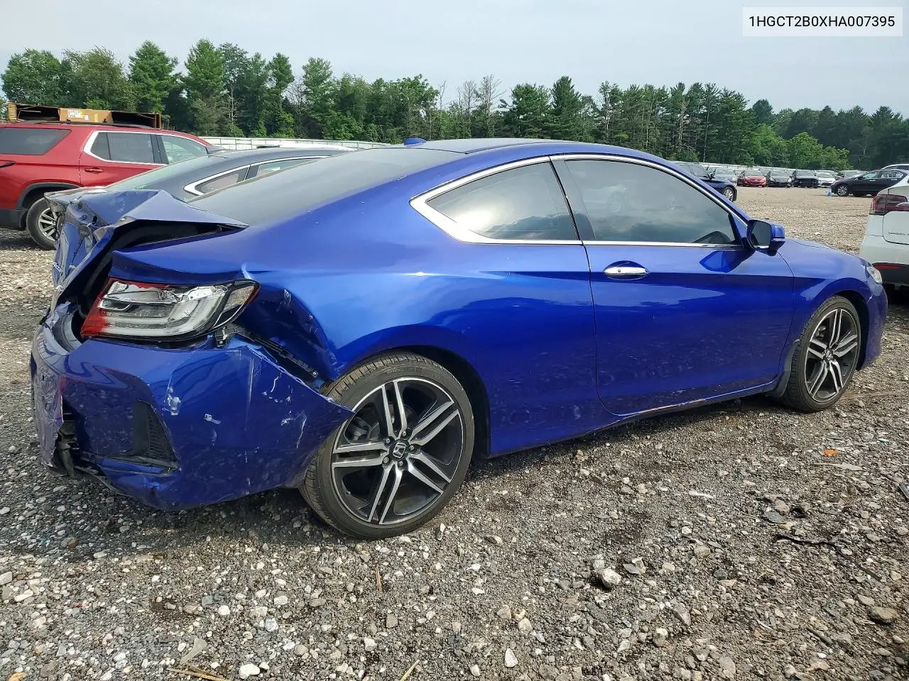 2017 Honda Accord Touring VIN: 1HGCT2B0XHA007395 Lot: 60519326