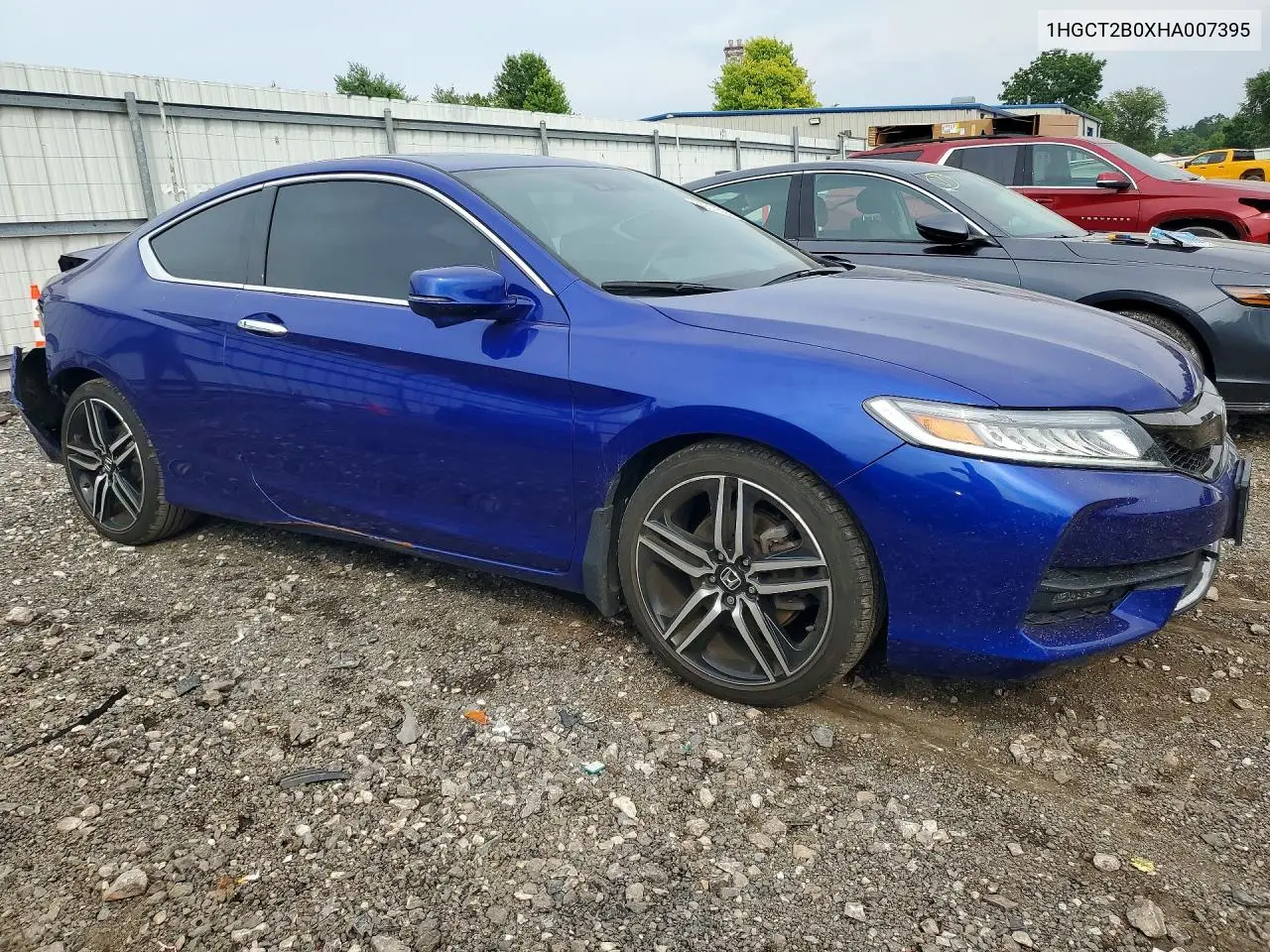 2017 Honda Accord Touring VIN: 1HGCT2B0XHA007395 Lot: 60519326