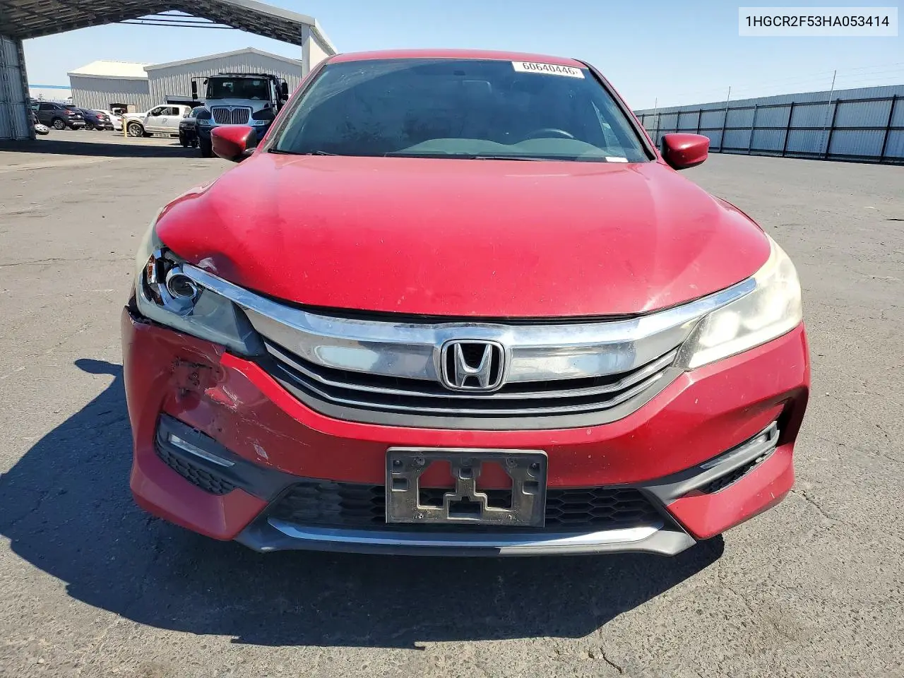 2017 Honda Accord Sport VIN: 1HGCR2F53HA053414 Lot: 60640446