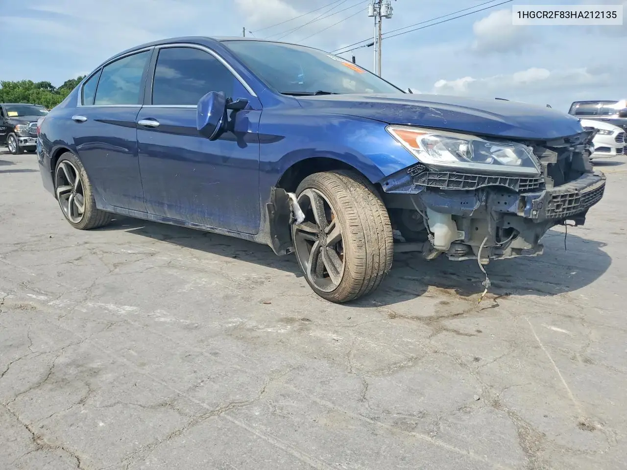 2017 Honda Accord VIN: 1HGCR2F83HA212135 Lot: 60855196