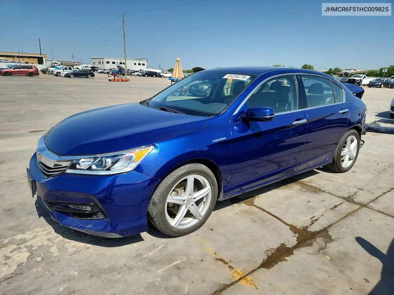2017 Honda Accord Hybrid Exl VIN: JHMCR6F51HC009825 Lot: 61234776