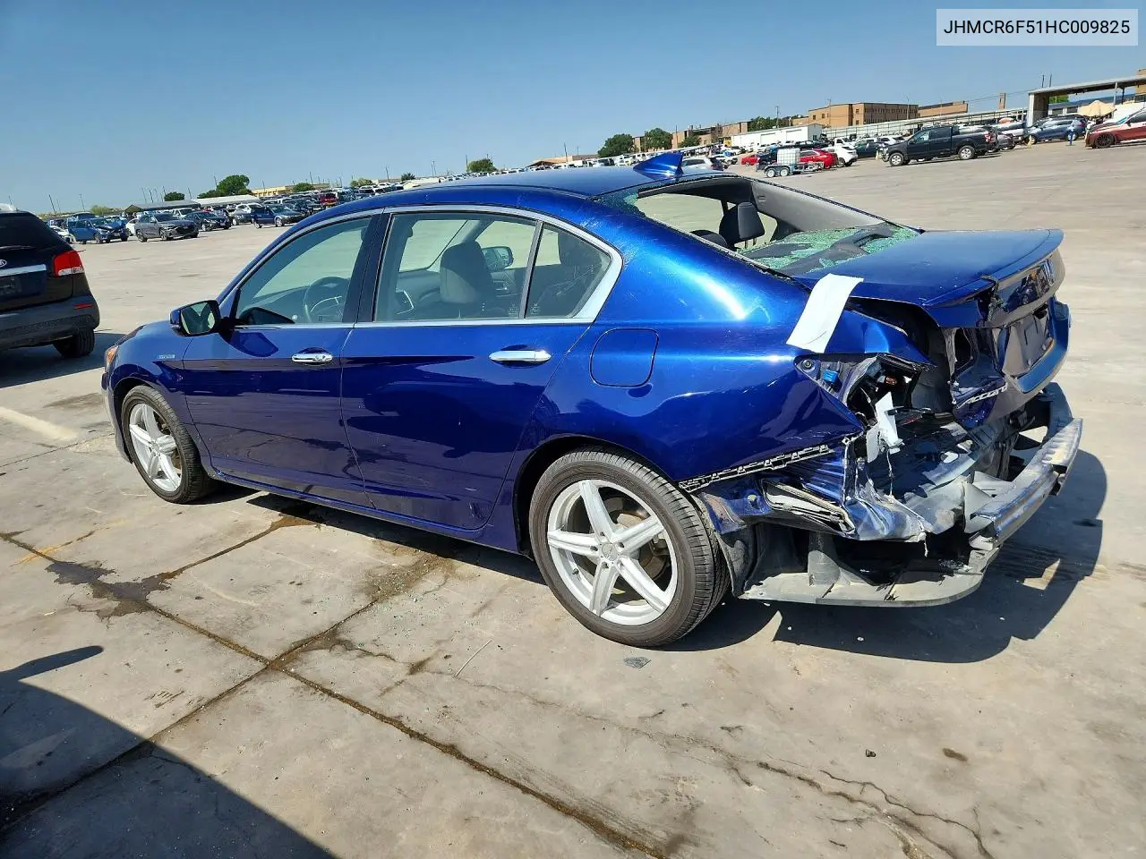 2017 Honda Accord Hybrid Exl VIN: JHMCR6F51HC009825 Lot: 61234776