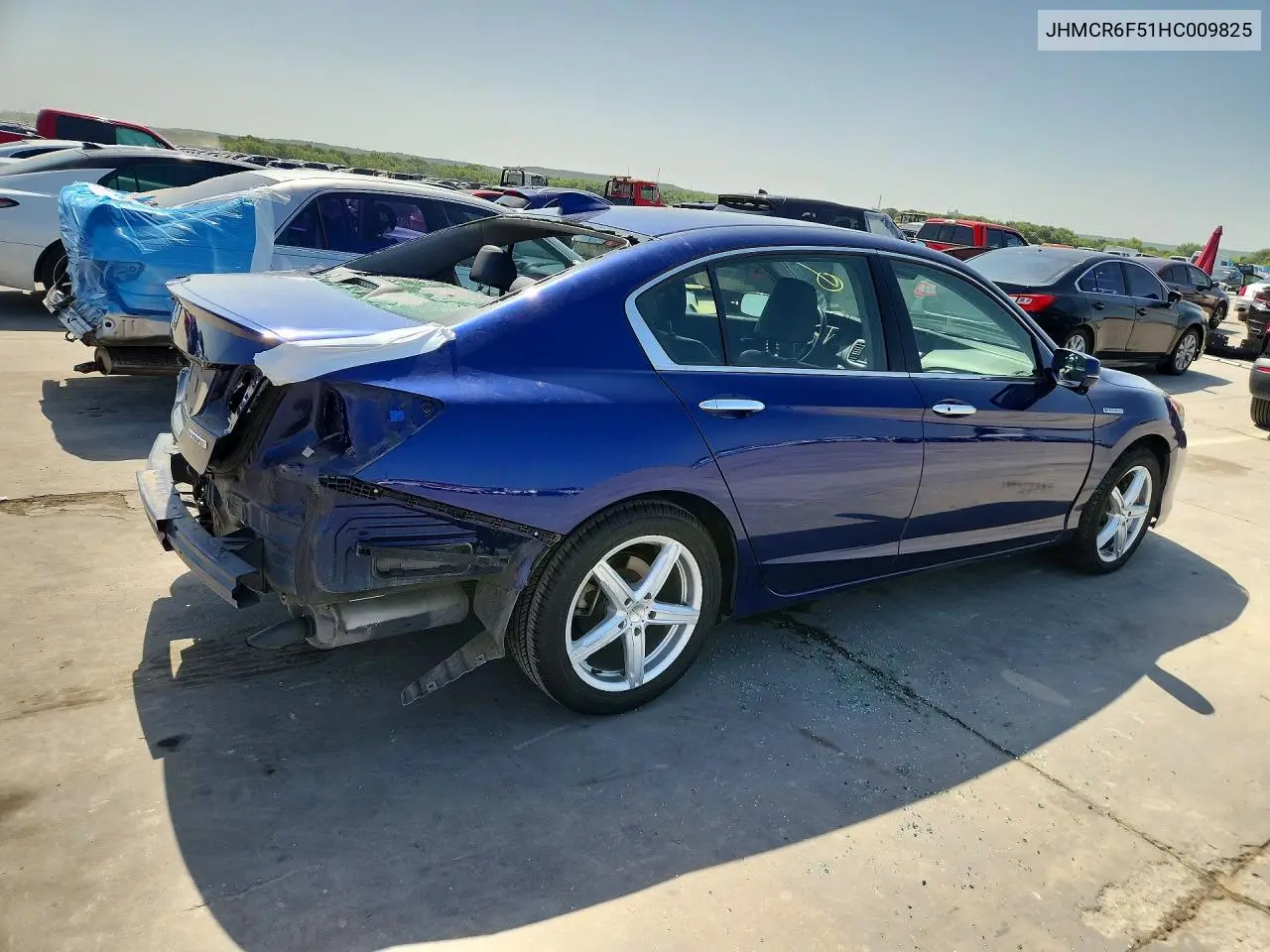 2017 Honda Accord Hybrid Exl VIN: JHMCR6F51HC009825 Lot: 61234776