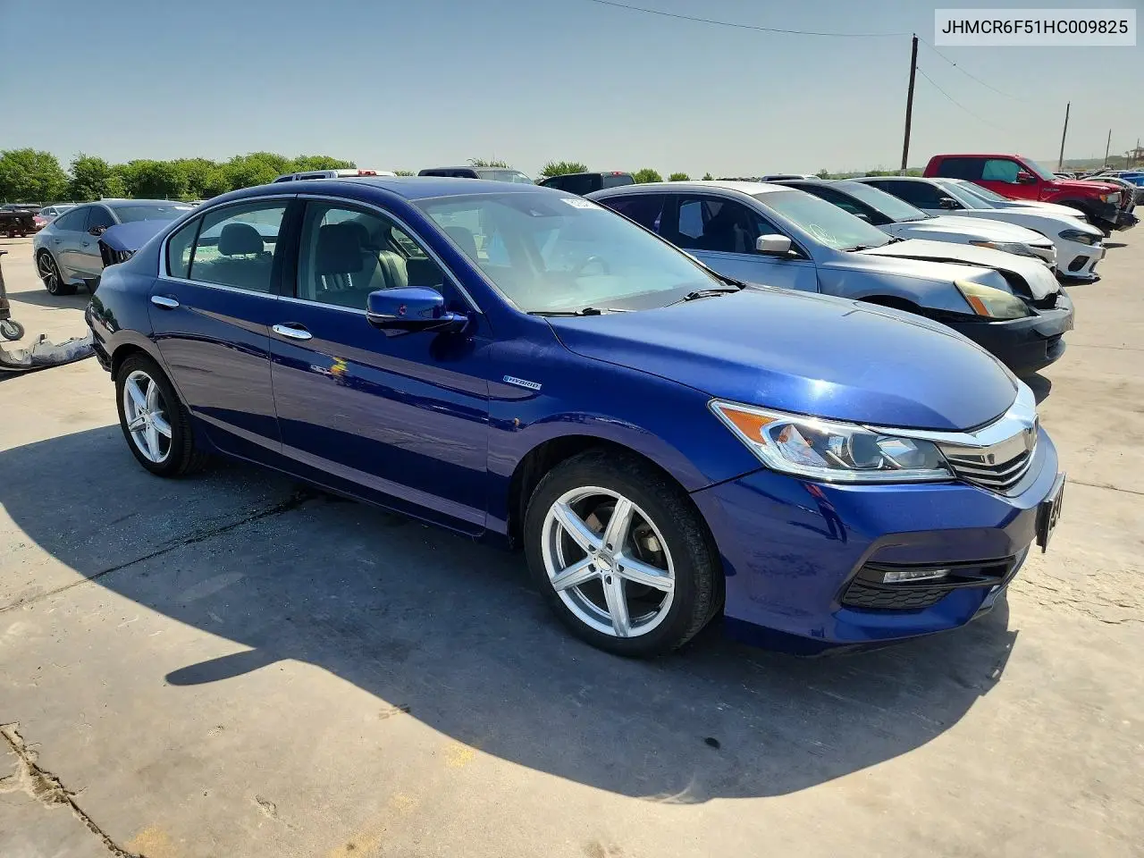 2017 Honda Accord Hybrid Exl VIN: JHMCR6F51HC009825 Lot: 61234776