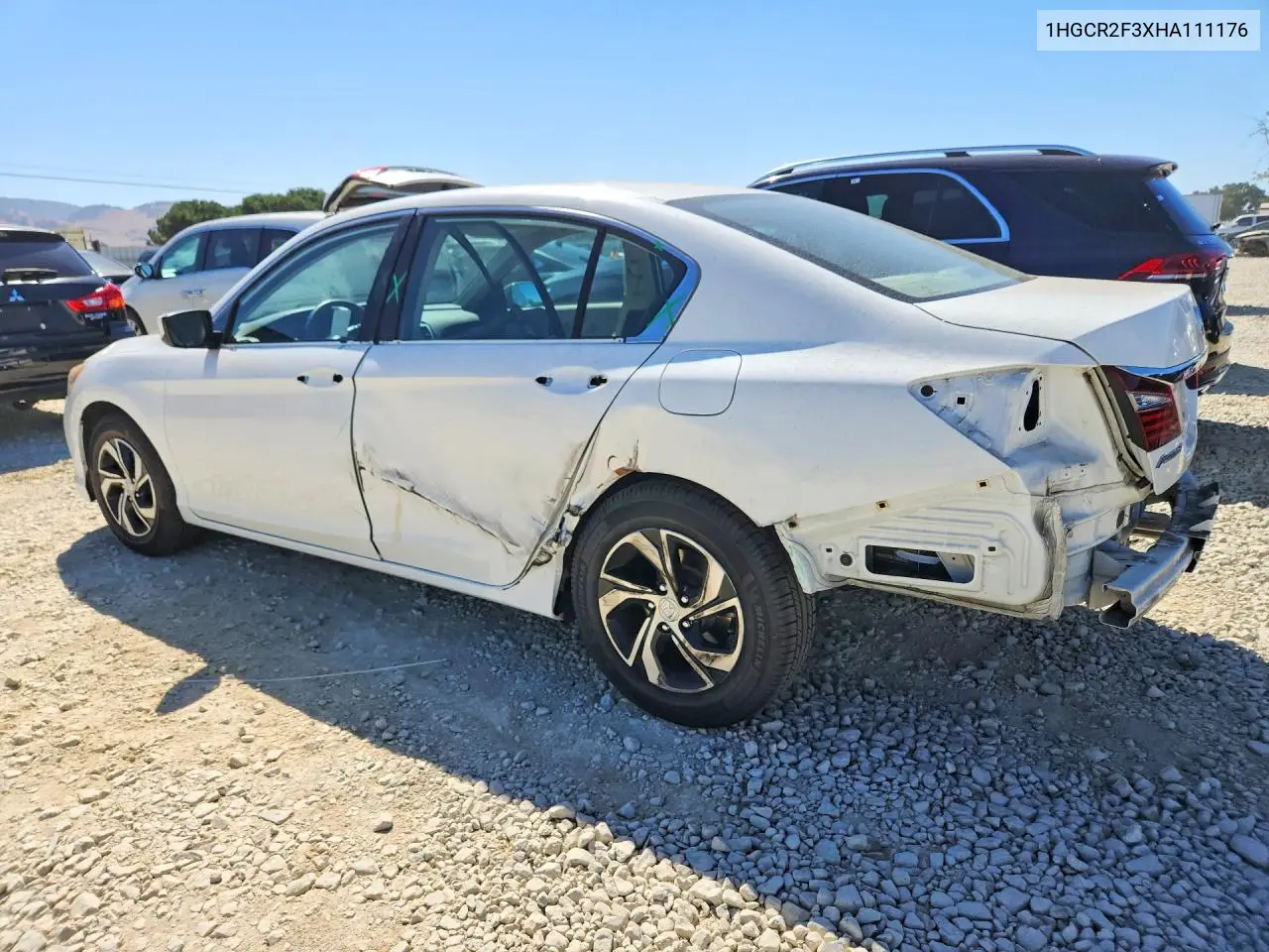 2017 Honda Accord Lx VIN: 1HGCR2F3XHA111176 Lot: 61234896