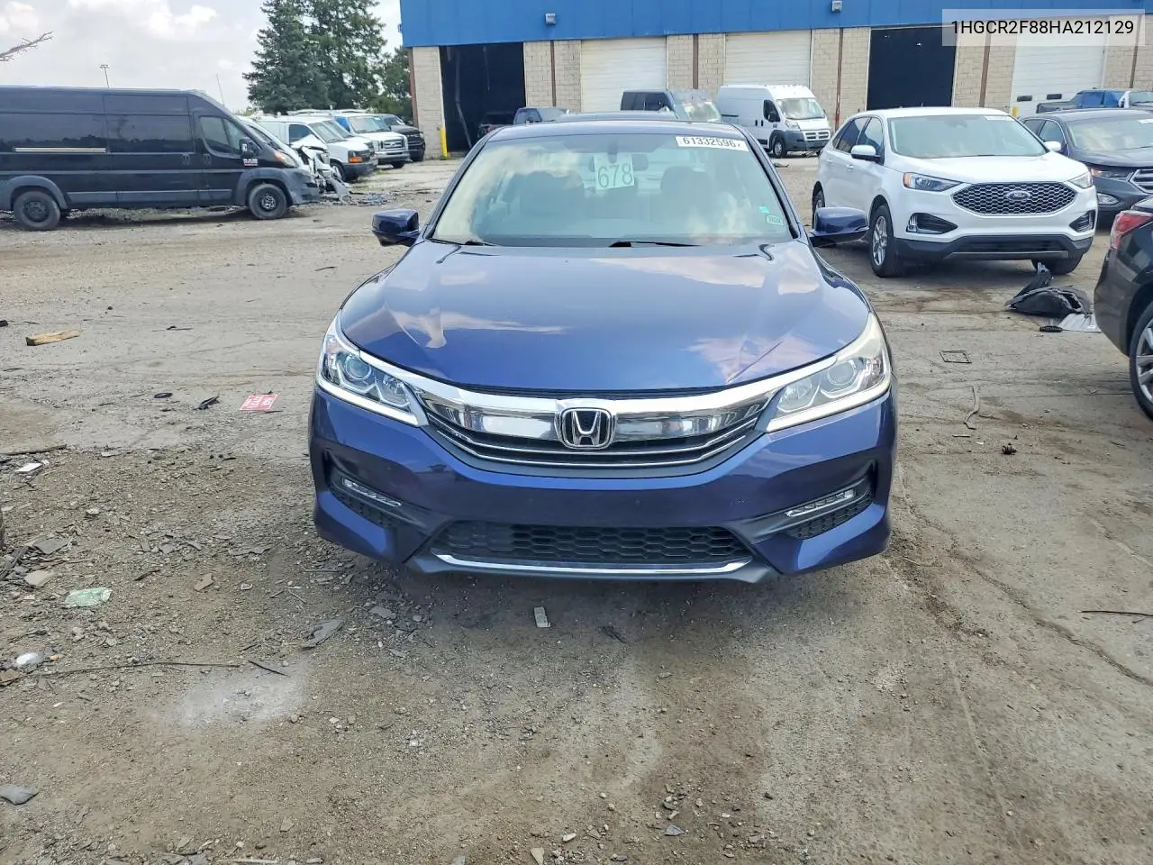2017 Honda Accord Exl VIN: 1HGCR2F88HA212129 Lot: 61332596