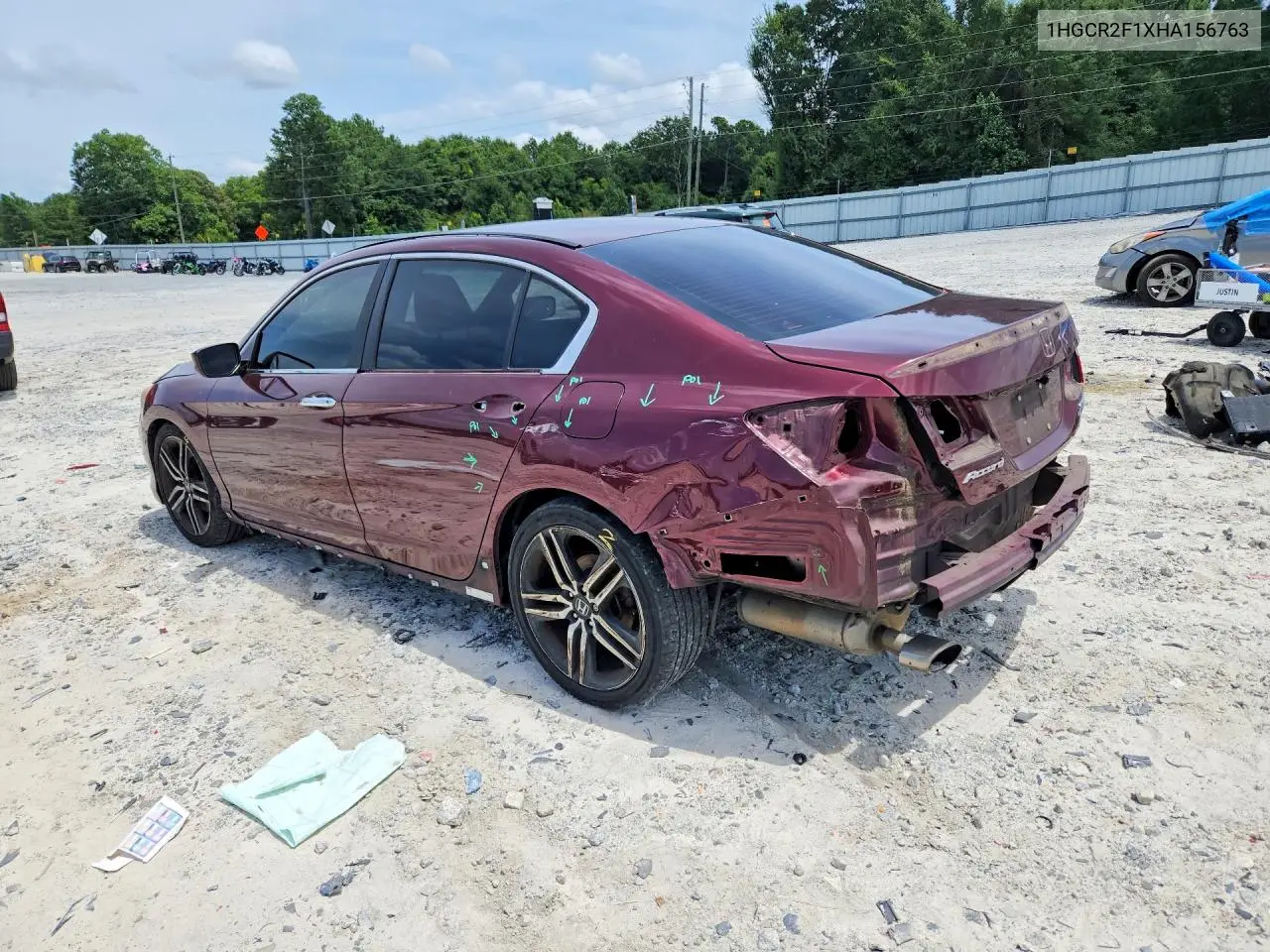 1HGCR2F1XHA156763 2017 Honda Accord Sport Special Edition