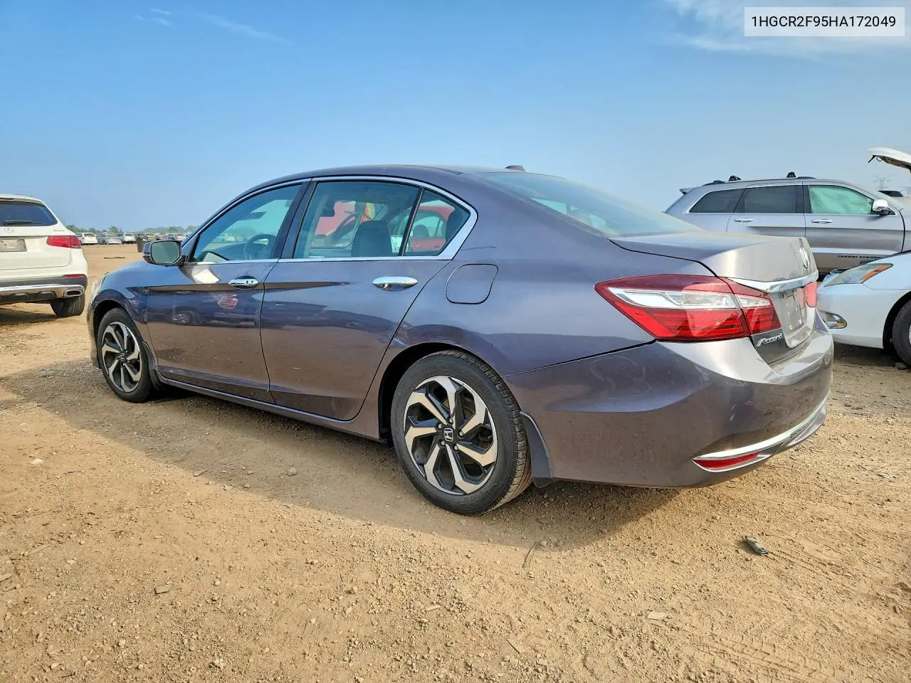 2017 Honda Accord Exl VIN: 1HGCR2F95HA172049 Lot: 61810506