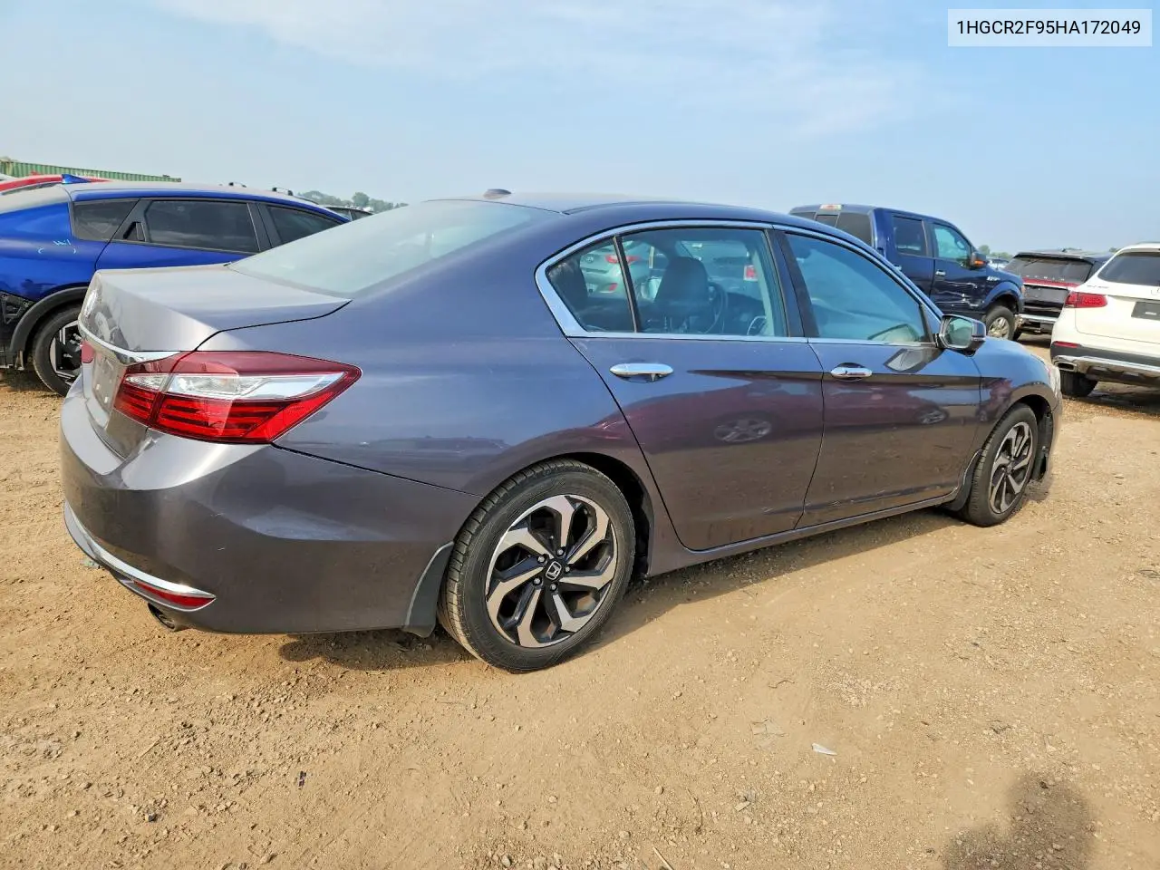 2017 Honda Accord Exl VIN: 1HGCR2F95HA172049 Lot: 61810506