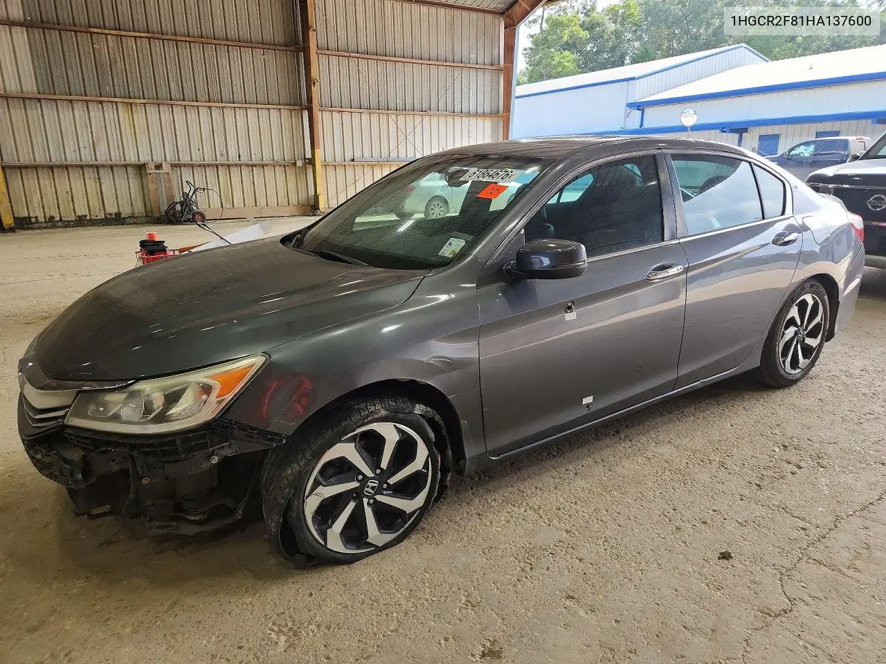 2017 Honda Accord Exl VIN: 1HGCR2F81HA137600 Lot: 61864676