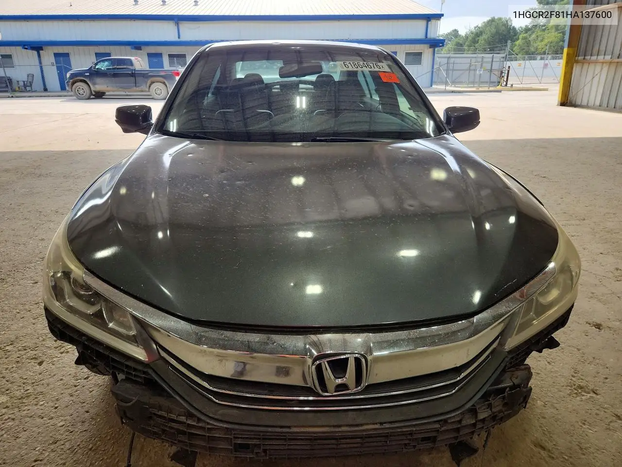 2017 Honda Accord Exl VIN: 1HGCR2F81HA137600 Lot: 61864676