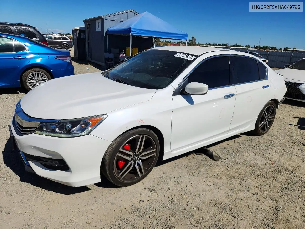 2017 Honda Accord Sport VIN: 1HGCR2F5XHA049795 Lot: 61960926