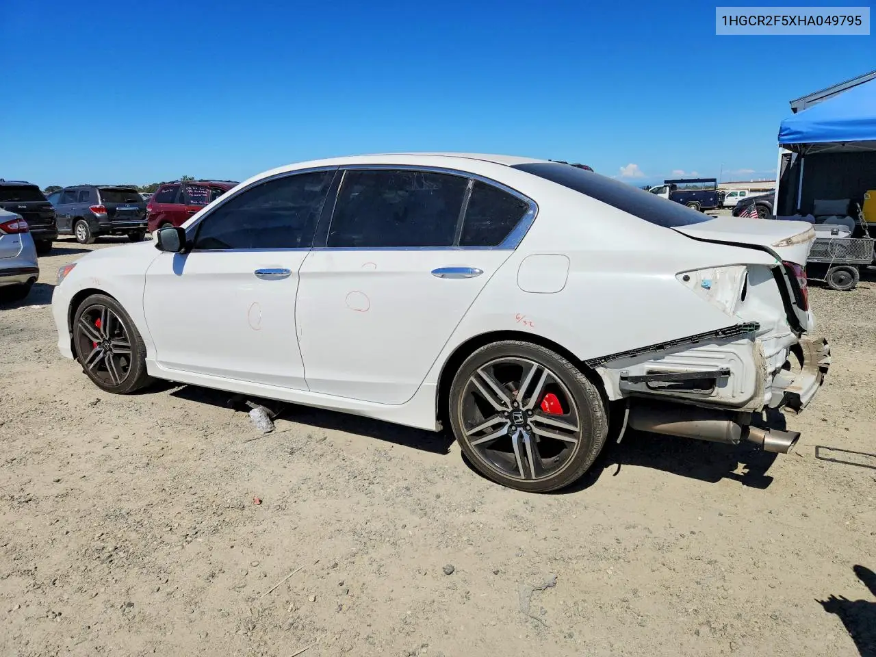 2017 Honda Accord Sport VIN: 1HGCR2F5XHA049795 Lot: 61960926
