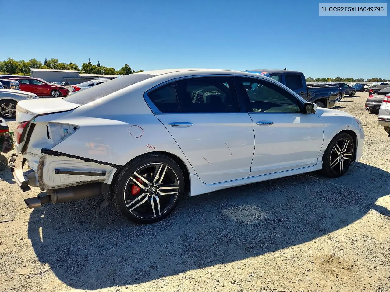 2017 Honda Accord Sport VIN: 1HGCR2F5XHA049795 Lot: 61960926