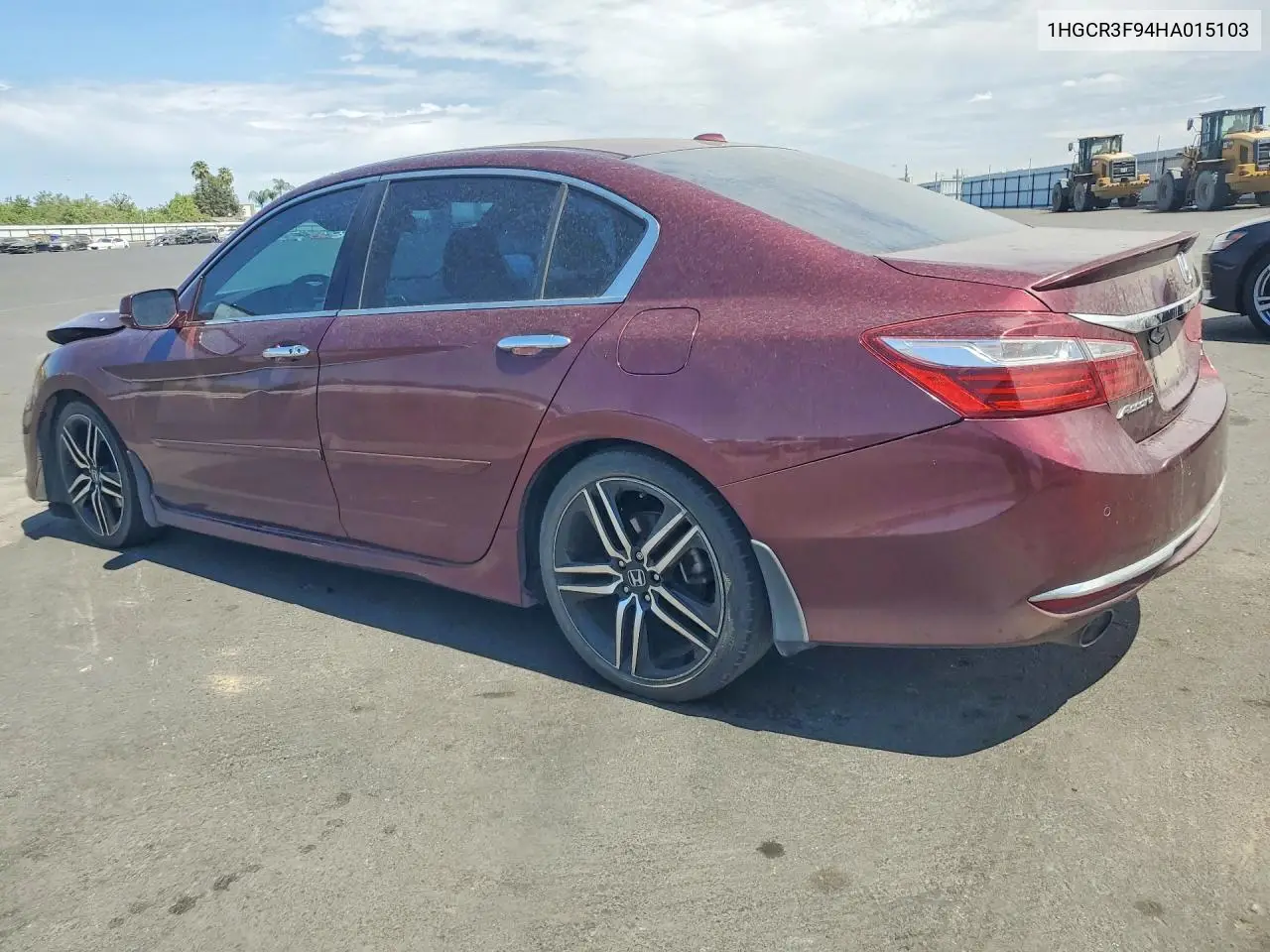 2017 Honda Accord Touring VIN: 1HGCR3F94HA015103 Lot: 61974396