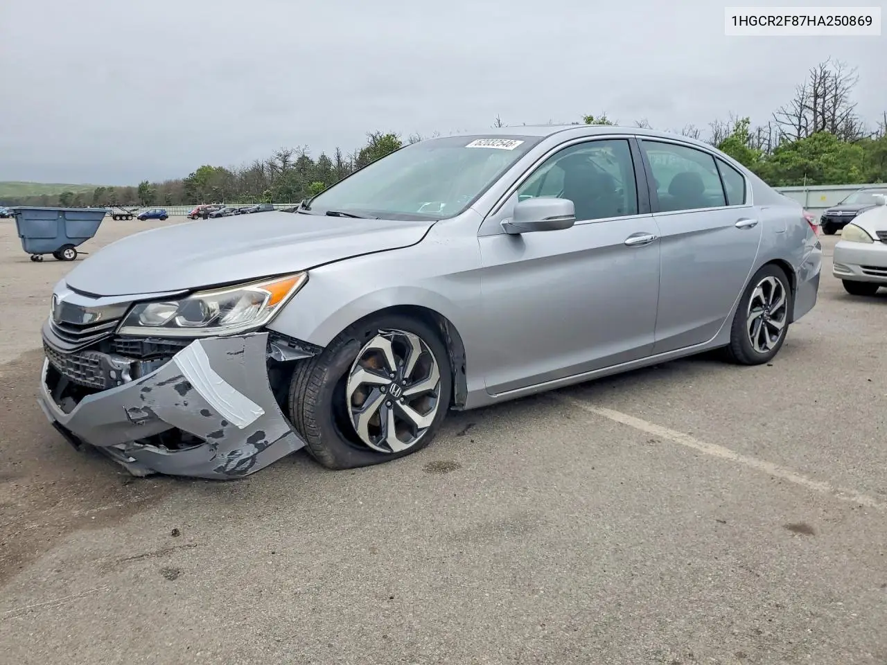 2017 Honda Accord Exl VIN: 1HGCR2F87HA250869 Lot: 62032546