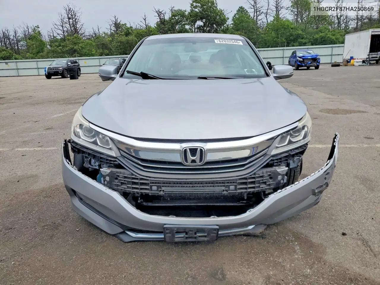 2017 Honda Accord Exl VIN: 1HGCR2F87HA250869 Lot: 62032546