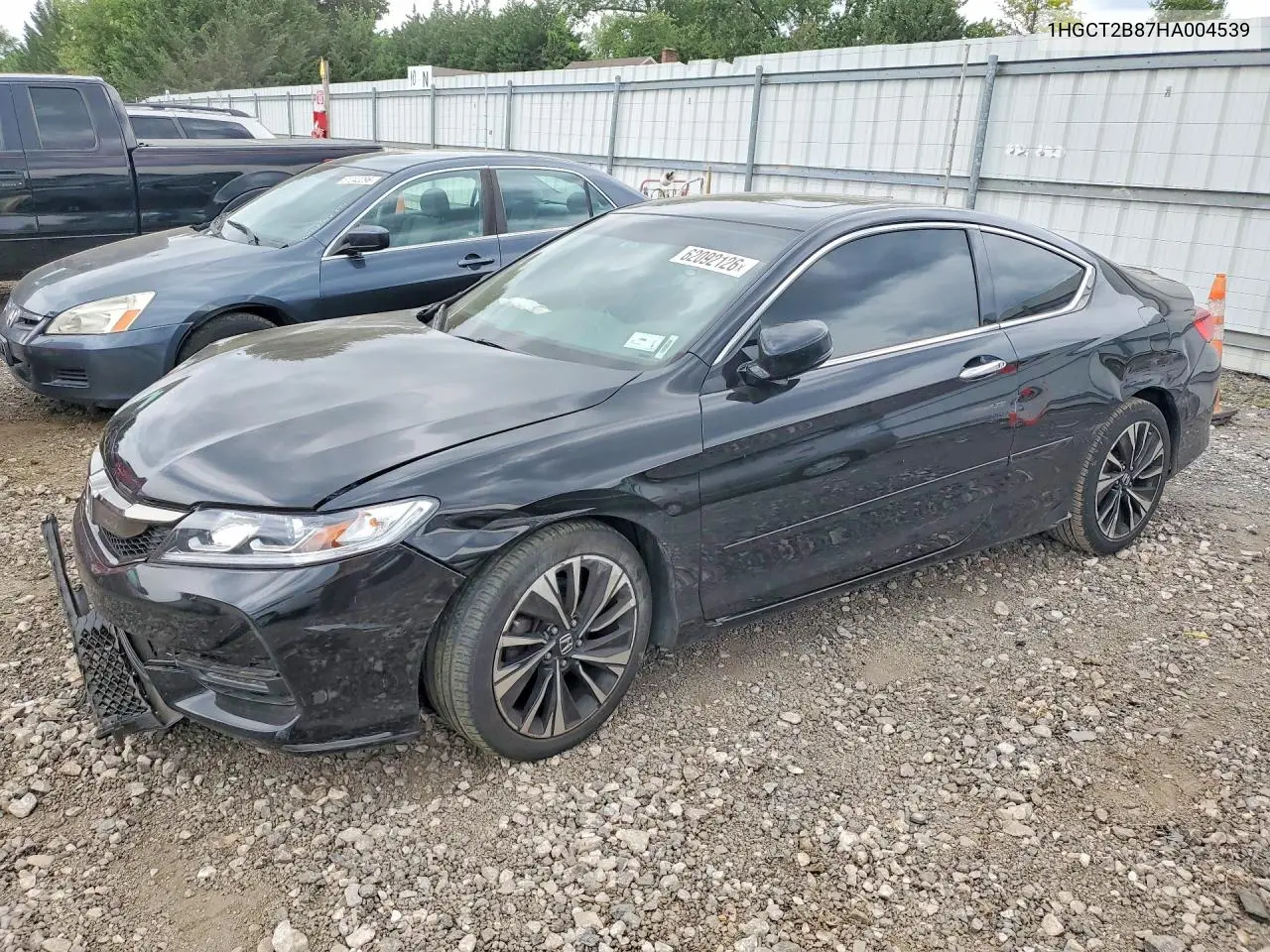 2017 Honda Accord Exl VIN: 1HGCT2B87HA004539 Lot: 62092126