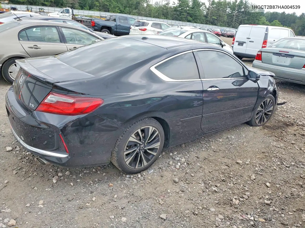 2017 Honda Accord Exl VIN: 1HGCT2B87HA004539 Lot: 62092126
