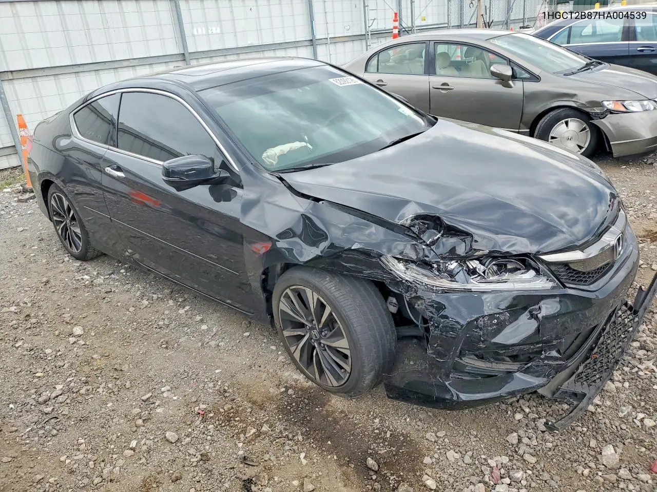 2017 Honda Accord Exl VIN: 1HGCT2B87HA004539 Lot: 62092126